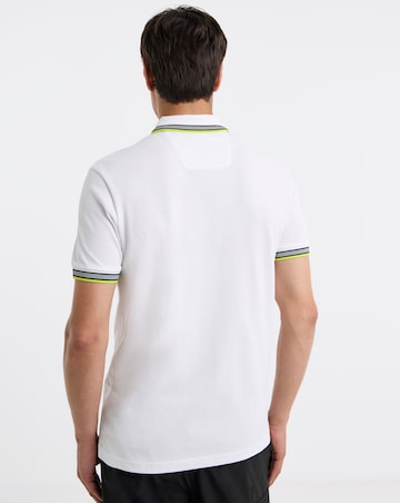 BOSS Classic Short Sleeve Paddy Polo - White