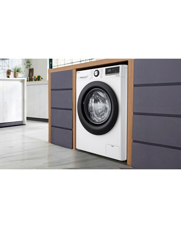 LG TurboWash with AI F4Y510WBLN1 10kg 1400rpm Washing Machine White + Install