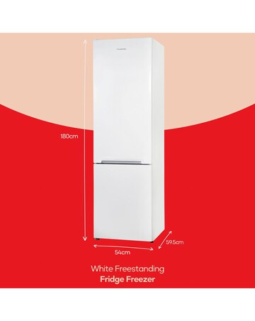 Russell Hobs RH180FF541E1W Fridge Freezer - White