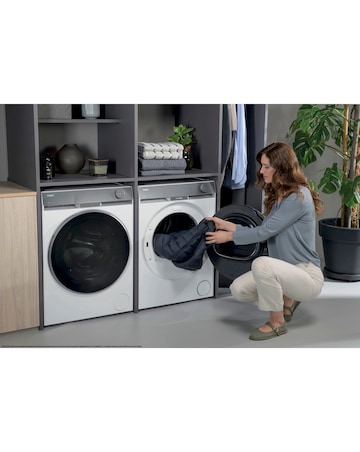 Haier X9 HD100-CQ387U1-UK Wi-Fi 10kg Heat Pump Tumble Dryer White