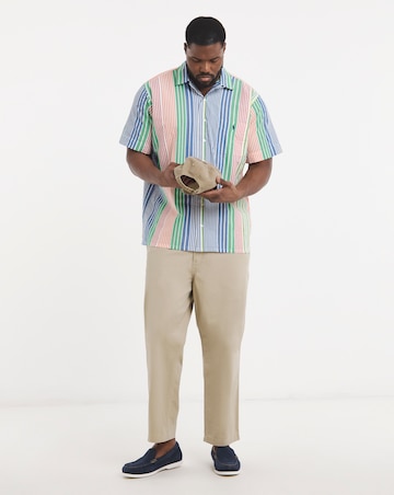 Polo Ralph Lauren Short Sleeve Stripe Seersucker Shirt - Multi