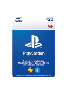 PlayStation Store Gift Card - &pound;20 (Digital Download)