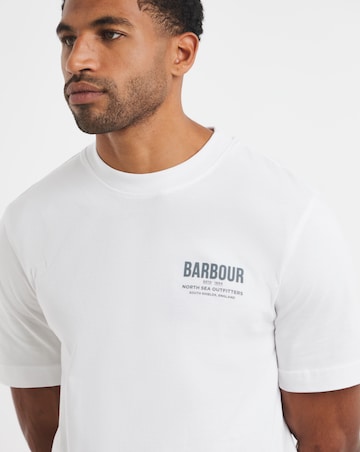 Barbour Relaxed Souter T-Shirt - White
