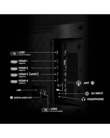 Hisense 65A85QTUK 65in OLED 4K Ultra HD HDR Smart TV