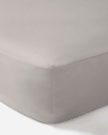 Pure Cotton 200 Thread Count 30cm Fitted Sheet