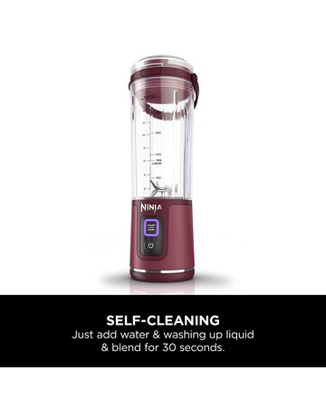 Ninja Blast Cordless Portable Blender Cranberry BC151UKCR