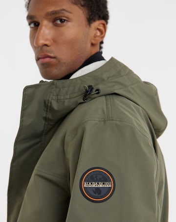 Napapijri Pilloz Coat With Gilet - Green