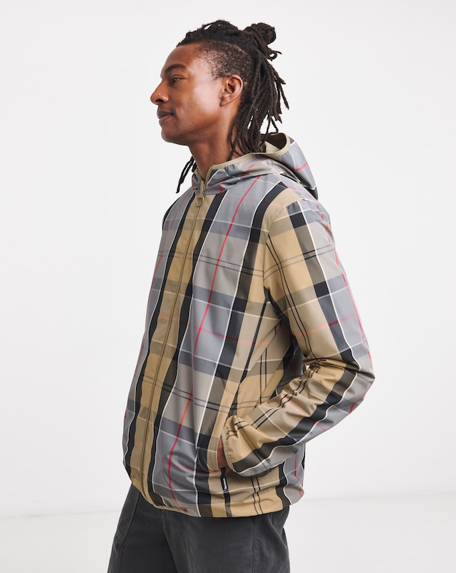 Barbour Reversible Kemble Showerproof Jacket - Stone
