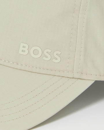 BOSS Logo UV Protection Cap - Light Beige