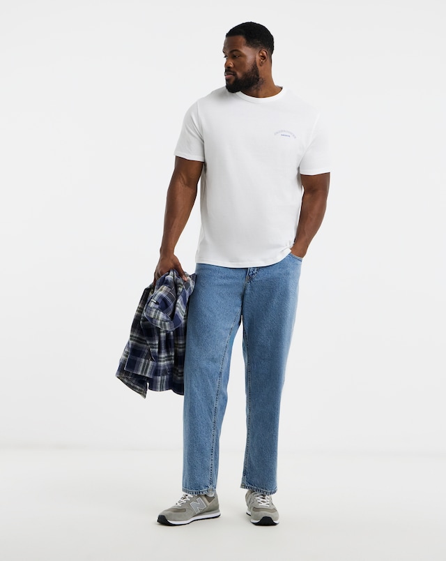 Jack & Jones Chris Original Relaxed Fit Jean - Blue