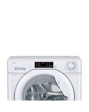 Candy CBW48TWM5J-80 Integrated 8kg Washing Machine 1400rpm White