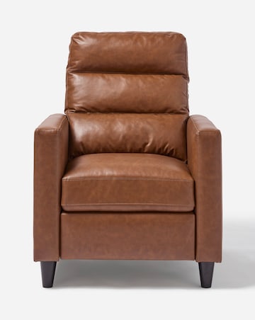 Sutton Faux Leather Recliner Armchair