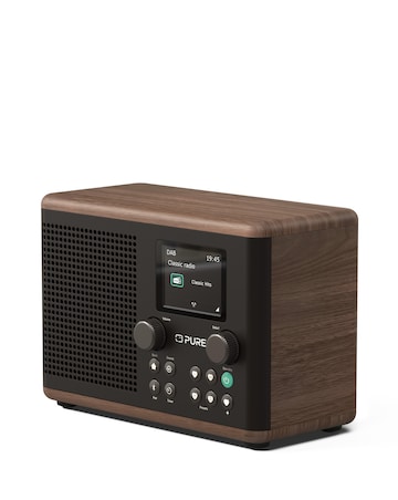 Pure Classic H4 Digital Radio Black/Walnut