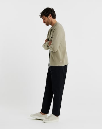 Folio Knitted Zip Through Shirt