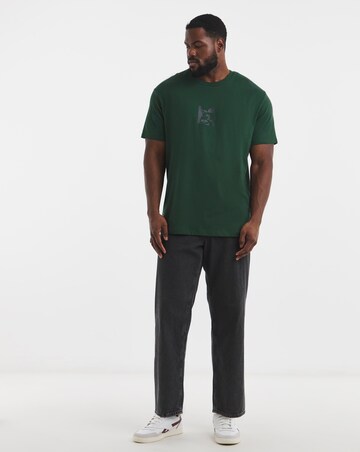 Jack & Jones Skully Back Graphic T-Shirt - Green