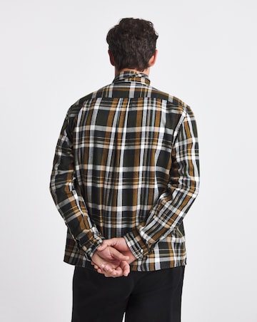 Barbour Hanley Relaxed Checked Shirt - Olive