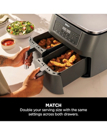 Ninja 6-in-1 Dual Zone Air Fryer 7.6L DZ300UK