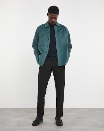 BOSS Green Cotton Overshirt