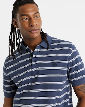 Timberland Striped Pique Polo