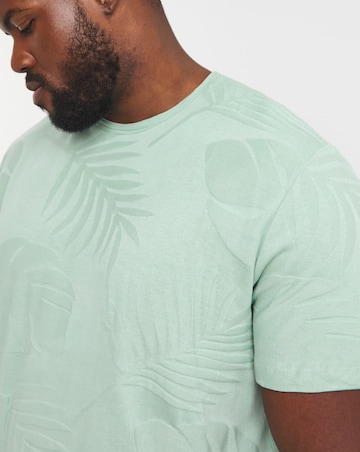 Jack & Jones Lowell Palm T-Shirt - Green