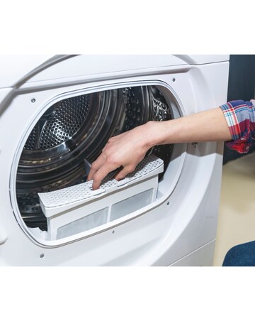 Candy Smart CSE V9DF-80 WiFi Connected 9kg Vented Tumble Dryer White + Install