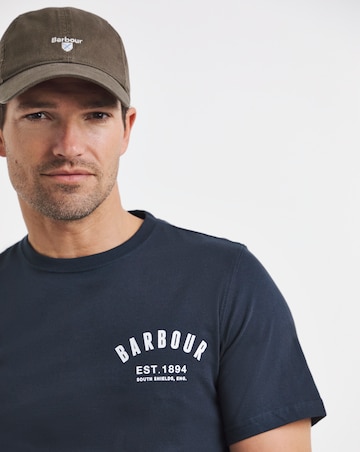 Barbour Short Sleeve Preppy T-Shirt - Navy