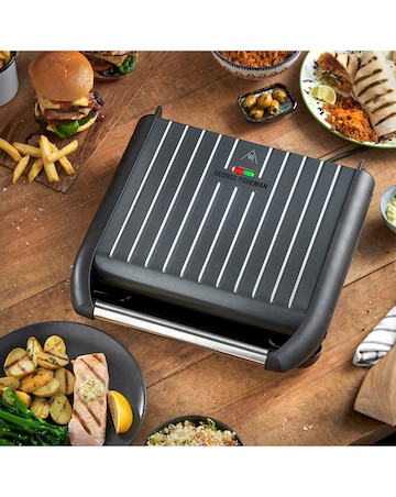 George Foreman Large 25051 Grey Steel Grill
