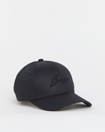 BOSS Script Logo Cap - Black