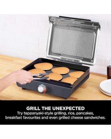 Ninja Sizzle GR101UK Smokeless Indoor Grill and Griddle