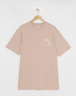 Jack &amp; Jones Lasting Impact Graphic T-Shirt - Pink