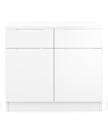 Sorrento Ready Assembled High Gloss Small Sideboard