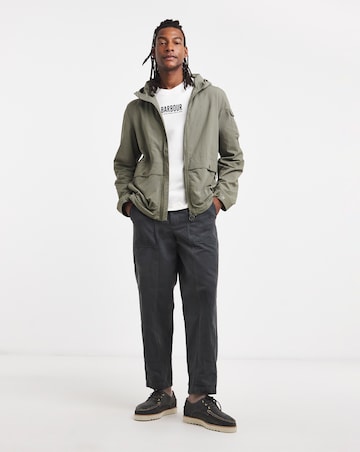 Barbour Short Sleeve Morden Relaxed Graphic T-Shirt - Neutral