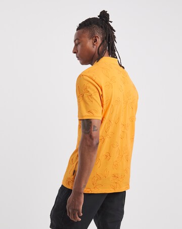 Napapijri Brolio Embroidered Polo - Apricot