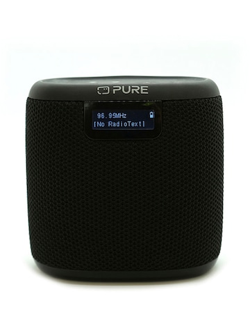 Pure Woodland Outdoor Bluetooth & Radio Speaker Black