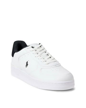 Polo Ralph Lauren Masters Court Trainers - White