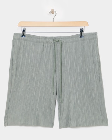 Jack & Jones Abery Plisse Shorts - Sage