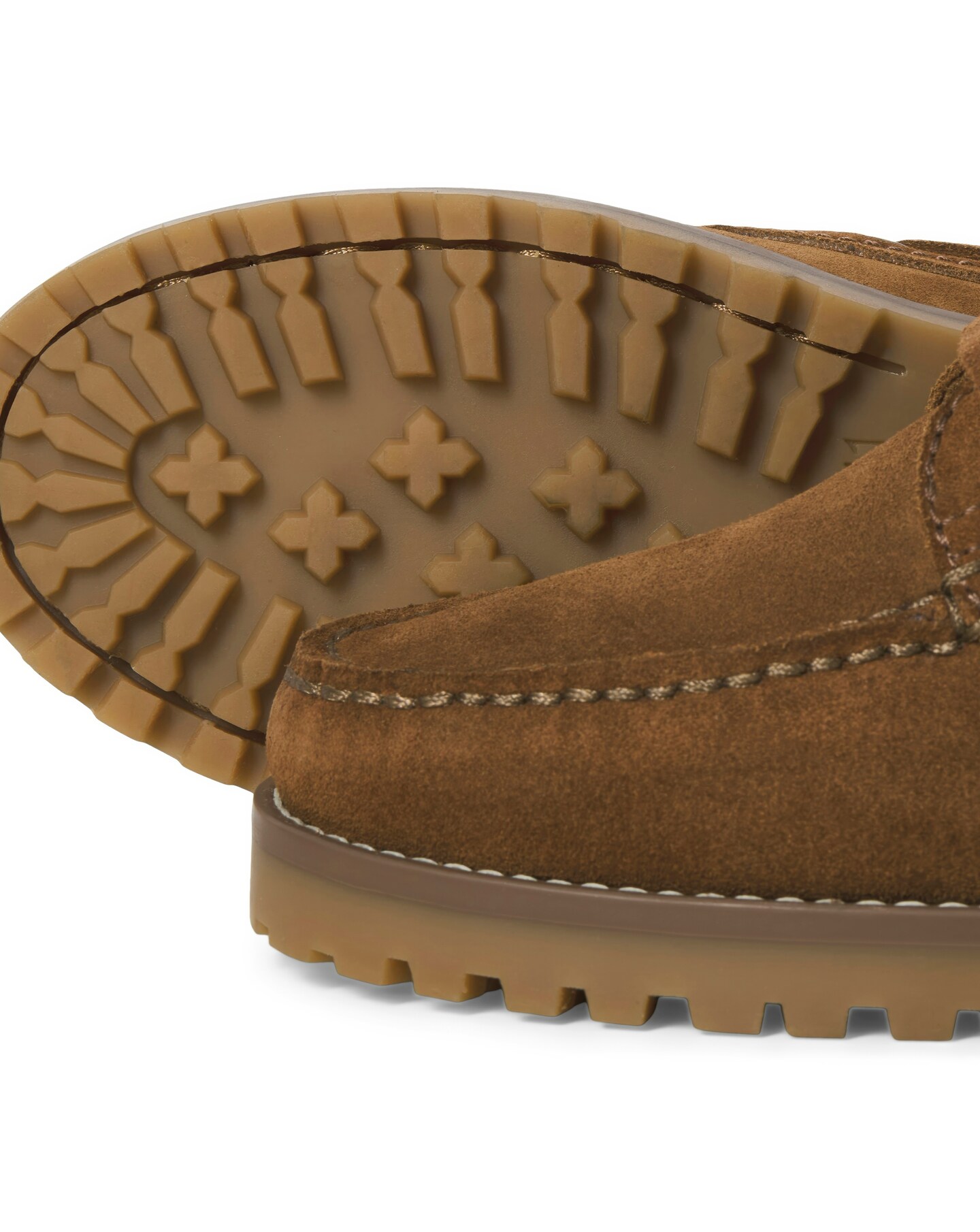 Jack & Jones Brooklyn Suede Boat Shoe - Tan | Jacamo