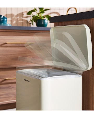 Morphy Richards Cream 30L Rectangular Bin