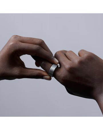 Ultrahuman Ring AIR Bluetooth Smart Ring - Raw Titanium - Size 11