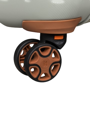 IT Luggage Convertible Underseat Suitcase with Removable Wheels