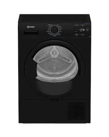 Indesit C YSD 82D BB UK 8kg Heat Pump Tumble Dryer - Black