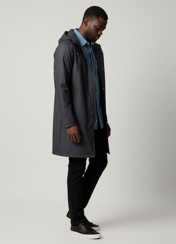 Rubberised Hooded Mac