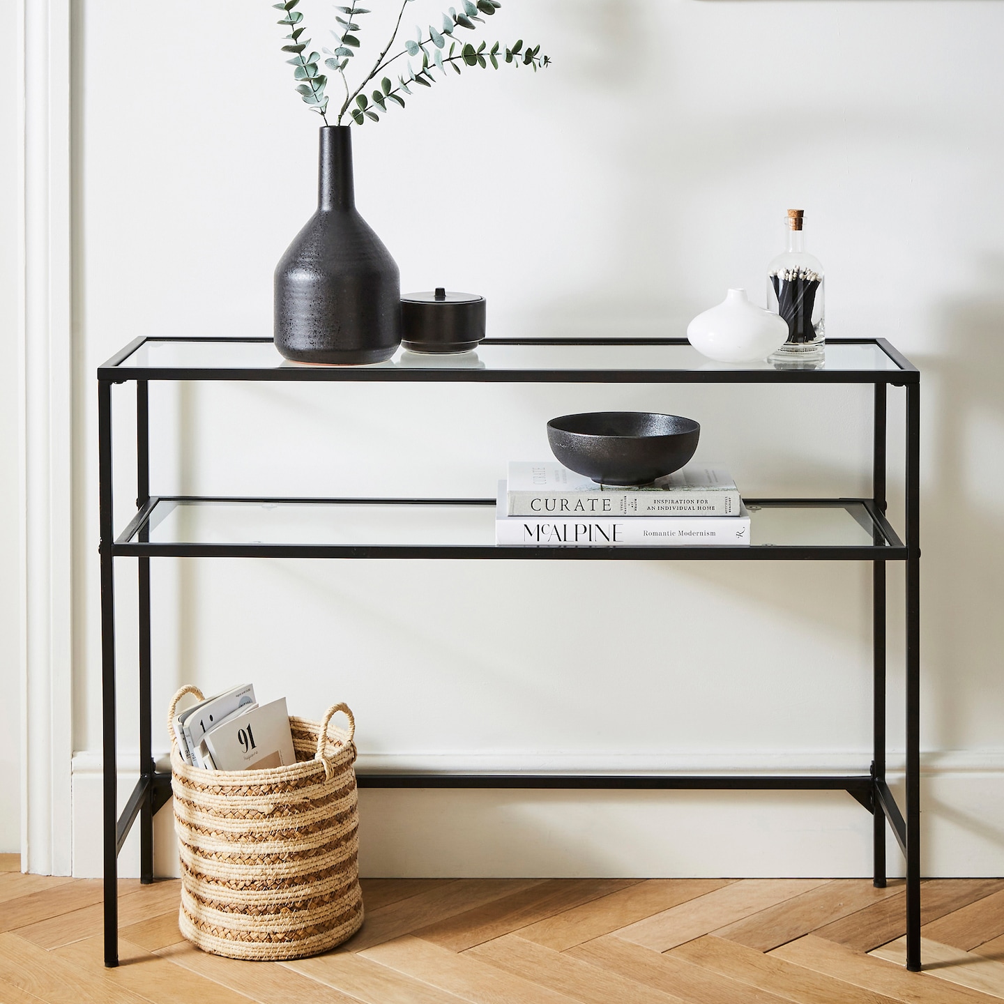 Regent Console Table - Black pictured.