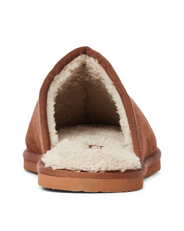 Jack & Jones Dudely Microfibre Slipper - Tan