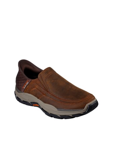 Skechers Respected Elgin Slip-Ins - Brown