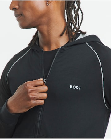 BOSS Mix & Mtach Lounge Hoodie - Black