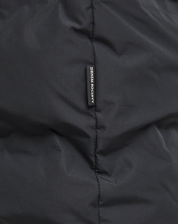 Jack & Jones Soho Longline Puffer Coat - Black