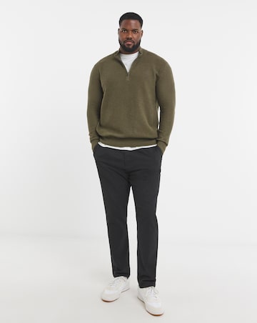 Polo Ralph Lauren 1/4 Zip Jumper - Olive