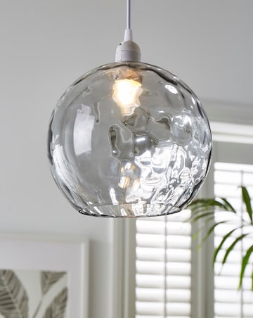 Glass Ripple Easy Fit Shade