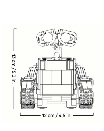 LEGO Disney WALL-E and EVE